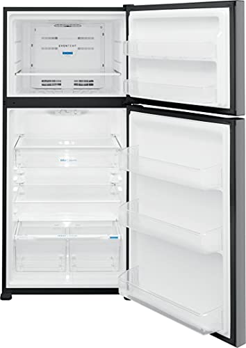 Frigidaire FFHT2045VS 30" Freestanding Top Freezer Refrigerator with 20 cu. ft. Total Capacity, 5.4 cu. ft. Freezer Capacity, Crisper Drawer, ADA Compliant, Energy Star Certified, in Stainless Steel