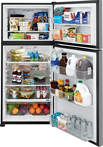 Frigidaire FFHT2045VS 30" Freestanding Top Freezer Refrigerator with 20 cu. ft. Total Capacity, 5.4 cu. ft. Freezer Capacity, Crisper Drawer, ADA Compliant, Energy Star Certified, in Stainless Steel