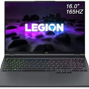 Lenovo Legion 5 Pro Gen 6 AMD Gaming Laptop, 16.0" QHD IPS 165Hz, Ryzen 7 5800H, GeForce RTX 3060 6GB, TGP 130W, Win 10 Home, 32GB RAM | 1TB PCIe SSD,HDMI Cable Bundle