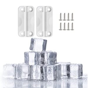 LBB-Parts Cooler Hinges for Igloo Cooler, Igloo Cooler Replacement Hinges, High Strength Igloo Cooler Hinges, Igloo Cooler Plastic Hinges for Ice Chests (2)