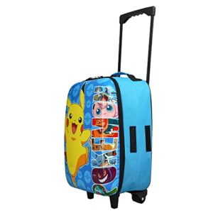 Bioworld Kids Pokémon Pikachu ABS Shell Collapsible Luggage