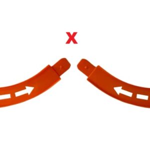 Hot Wheels Curve Tracks Expansion Packs ~ Includes 8 Curved Track Pieces & 4 Connectors ~ 10" Long