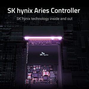 SK hynix Platinum P41 2TB PCIe NVMe Gen4 M.2 2280 Internal Gaming SSD, Up to 7,000MB/S, Compact M.2 SSD Form Factor SSD - Internal Solid State Drive with 176-Layer NAND Flash