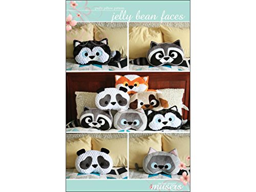 McKay Manor Musers Pillow Jelly Bean Faces Ptrn