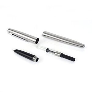 5pcs JINHAO 911 Stainless Steel EF Nib Classic Fountain Pens Set Of 5