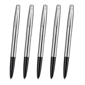 5pcs jinhao 911 stainless steel ef nib classic fountain pens set of 5