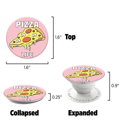 PopSockets: Collapsible Grip & Stand for Phones and Tablets - Pizza Is Life