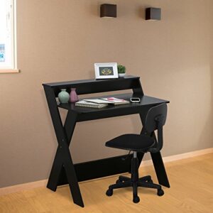 FURINNO Simplistic Criss-Crossed Home Office Study Desk