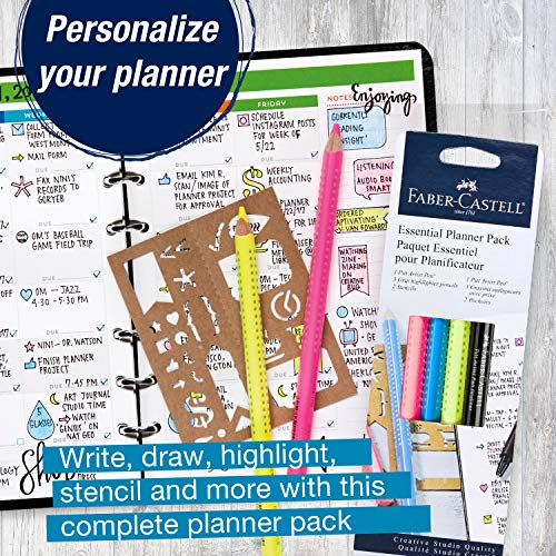 Faber-Castell Essential Planner Pack - Planner Accessories Kit