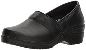 easy works women's lyndee health care professional shoe, black, 6