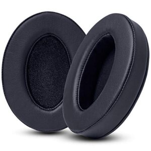 wc wicked cushions padz - thick & soft ear pads for ath m50x / m40x / steelseries arctis/hyperx cloud & alpha/logitech g pro x/compatible with over 50 headphones | black