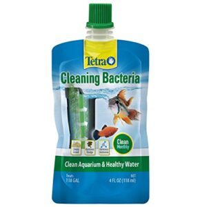 tetra cleaning bacteria 4 ounces, for a clean aquarium and healthy water, (model: 77997)