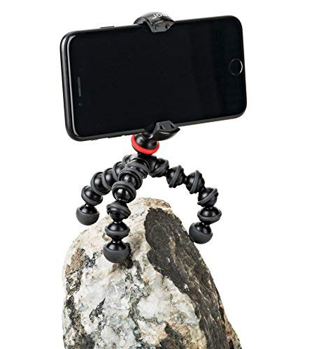 JOBY GorillaPod Mobile Mini: A Portable Mini GorillaPod Tripod That Fits Most iPhones, Androids and Windows Phones Including iPhone 8 & 8 Plus, Google Pixel and Lumia 950 XL