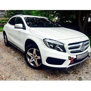 x xotic tech 1 Set Red Track Racing Style Aluminum Bumper Tow Hook for Mercedes-Benz C E S M CLA GLA GLK SLK X204