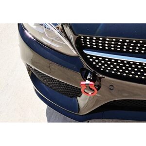 x xotic tech 1 Set Red Track Racing Style Aluminum Bumper Tow Hook for Mercedes-Benz C E S M CLA GLA GLK SLK X204