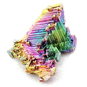 CountlessBooks&More Bismuth Crystal Stone Large Specimen for Collecting,Wire Wrapping,Wicca and Reiki Crystal Healing