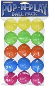 (2 packages) marshall pet products pop-n-play ball - each package contains 15 balls