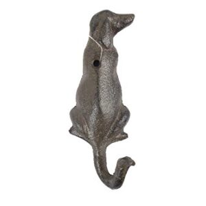 Cast Iron Dog Hook 6" - Door Hook - Rustic Dog Decor