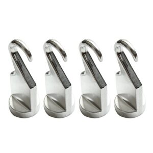 Cooks Standard Fixed Pot Rack Solid Cast Pan Hooks, Set of 4