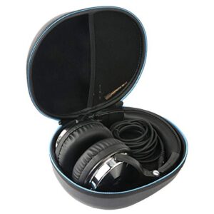 baval hard carrying case for oneodio wired over ear headphones studio monitor & mixing dj stereo headsets