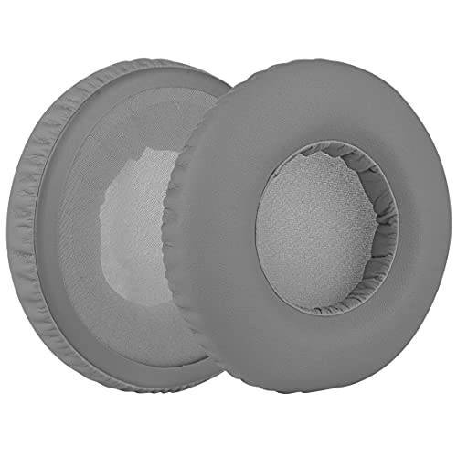 Geekria QuickFit Replacement Ear Pads for AKG K550, K551, K553 MKII Headphones Earpads, Headset Ear Cushion Repair Parts (Grey)