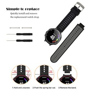 Replacement Smart Wrist Watch Accessory Band Strap for Garmin Forerunner 220/230/235/620/630/735XT/235Lite, One Size