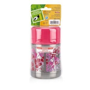 Nuby Stainless Steel Thermos, Pink