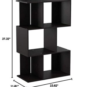 FURINNO Simply Modern 3-Tier Open Book Shelf