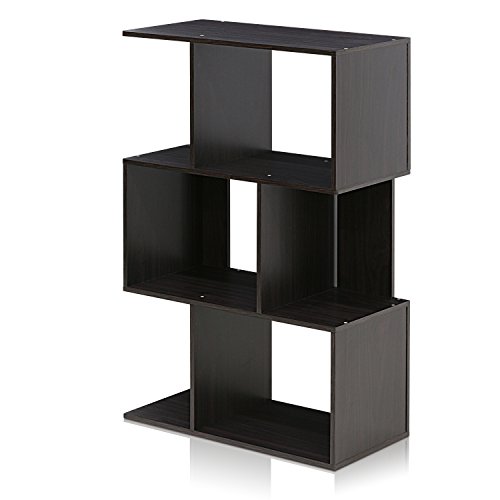 FURINNO Simply Modern 3-Tier Open Book Shelf