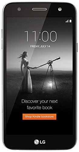 LG X charge - 16 GB – Unlocked (AT&T/Sprint/T-Mobile) - Titanium - Prime Exclusive - with Lockscreen Offers & Ads