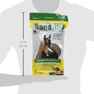 (2 Pack) Equine Sandrid Psyllium Pellets Value Pack for Equine, 2.3 lb