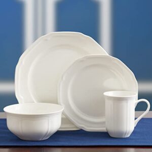 Mikasa Antique White 16-Piece Dinnerware Set, Service for 4