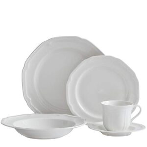 mikasa antique white 40-piece dinnerware set, service for 8