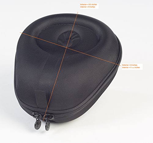 Slappa Full-Sized duro-shock xEVA HardBody Ballistic Nylon PRO Headphone Case with Ultimate Protection SL-HP-99