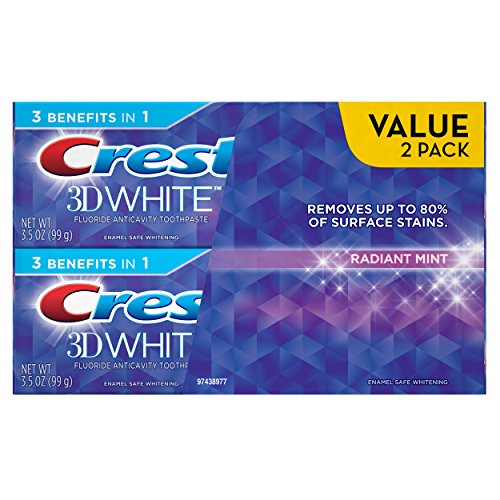 Crest 3D White Radiant Mint Whitening Toothpaste