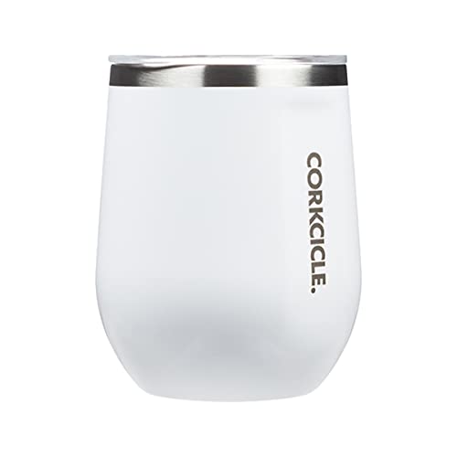 Corkcicle Insulated Bottle, Stainless steel, Gloss White, 35,5 cl