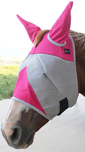 Equine Horse Light Weight FlyMask Summer Spring Airflow Mesh 73281