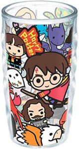 tervis harry potter-group charms made in usa double walled insulated tumbler, 1 count (pack of 1), unlidded