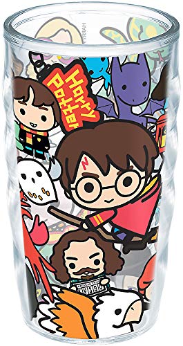 Tervis Harry Potter-Group Charms Made in USA Double Walled Insulated Tumbler, 1 Count (Pack of 1), Unlidded