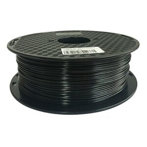 black pc filament 1.75 mm 3d printer filament 1 kg spool 2.2lbs dimensional accuracy +/- 0.05mm 3d printing polycarbonate material