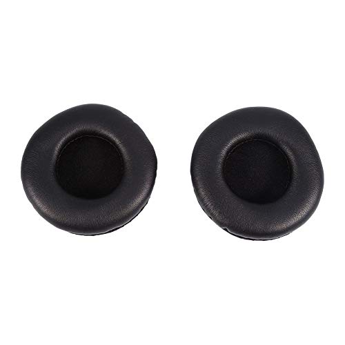 Fosa Soft Replacement Ear Pads PU Leather Earpad Cushions Foam for J3, SJ33, SJ5, SJ55, ES7, ESW9, ESW10, JVC S500 and Headphone Diameter Between 72-75mm Black