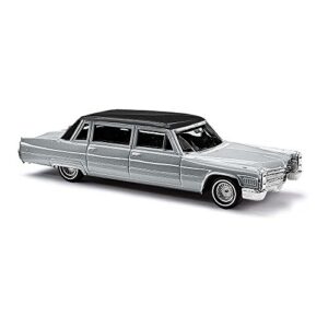 busch 42958 cadillac 66 limo silver ho scale model vehicle