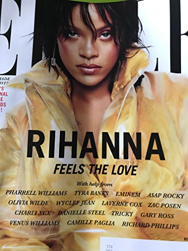 Elle Magazine October 2017 "Rihanna" (Address label covered)