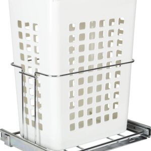 Plastic Pullout Hamper with Lid