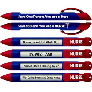 Greeting Pen Nurse Appreciation Ballpoint Retractable Pen (9019)