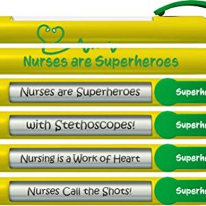 Greeting Pen Nurse Appreciation Ballpoint Retractable Pen (9019)