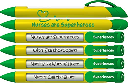 Greeting Pen Nurse Appreciation Ballpoint Retractable Pen (9019)