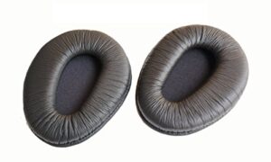 ear pad earpads leather cushion repair parts for sony mdr-v600, mdr-z600, mdr-v900, mdr-v900hd, mdr-v7509, mdr-v7509hd headphones(earmuffes) headset (black)