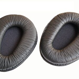 Ear Pad Earpads Leather Cushion Repair Parts for Sony MDR-V600, MDR-Z600, MDR-V900, MDR-V900HD, MDR-V7509, MDR-V7509HD Headphones(earmuffes) Headset (Black)