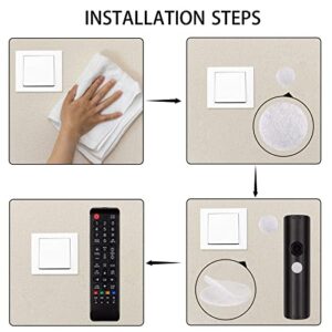 WXBOOM Self Adhesive Dots 1400pcs (700 Pairs) 0.79" Diameter White Hook & Loop Dots Sticky Back Coins 20mm for School Classroom Office Home